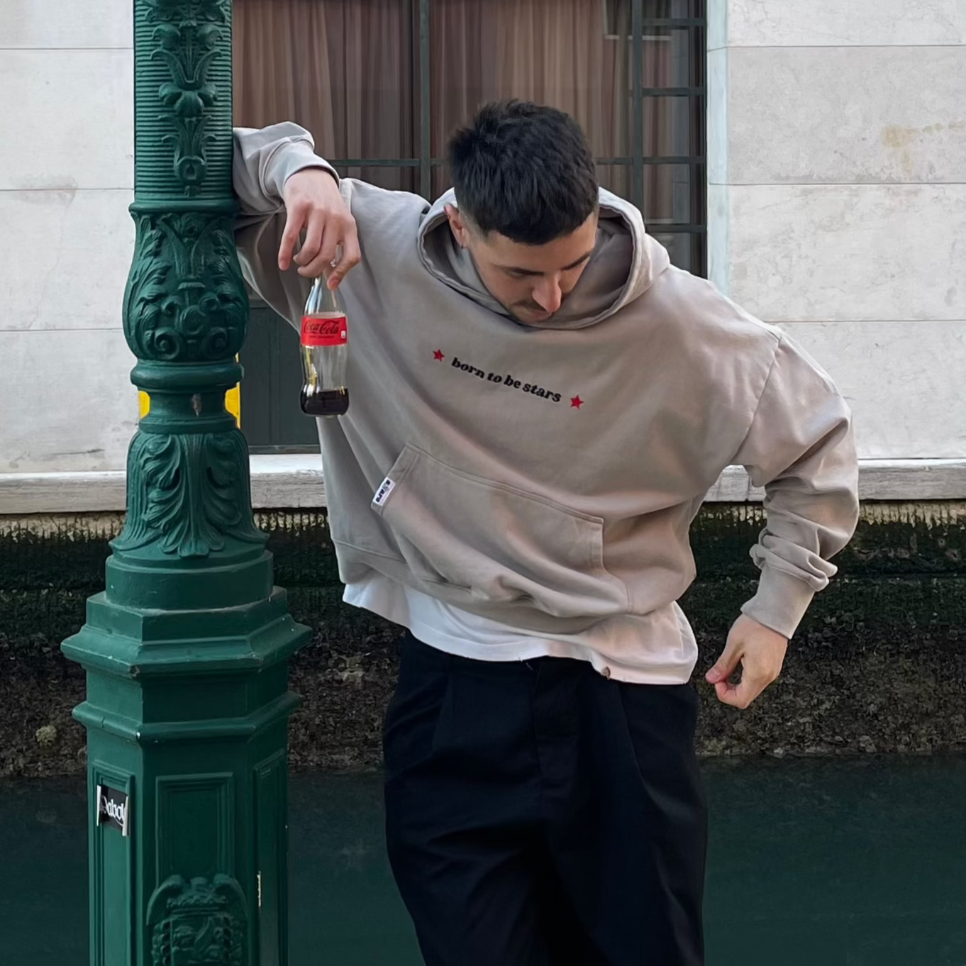 BORN TO BE STARS GRAY HOODIE