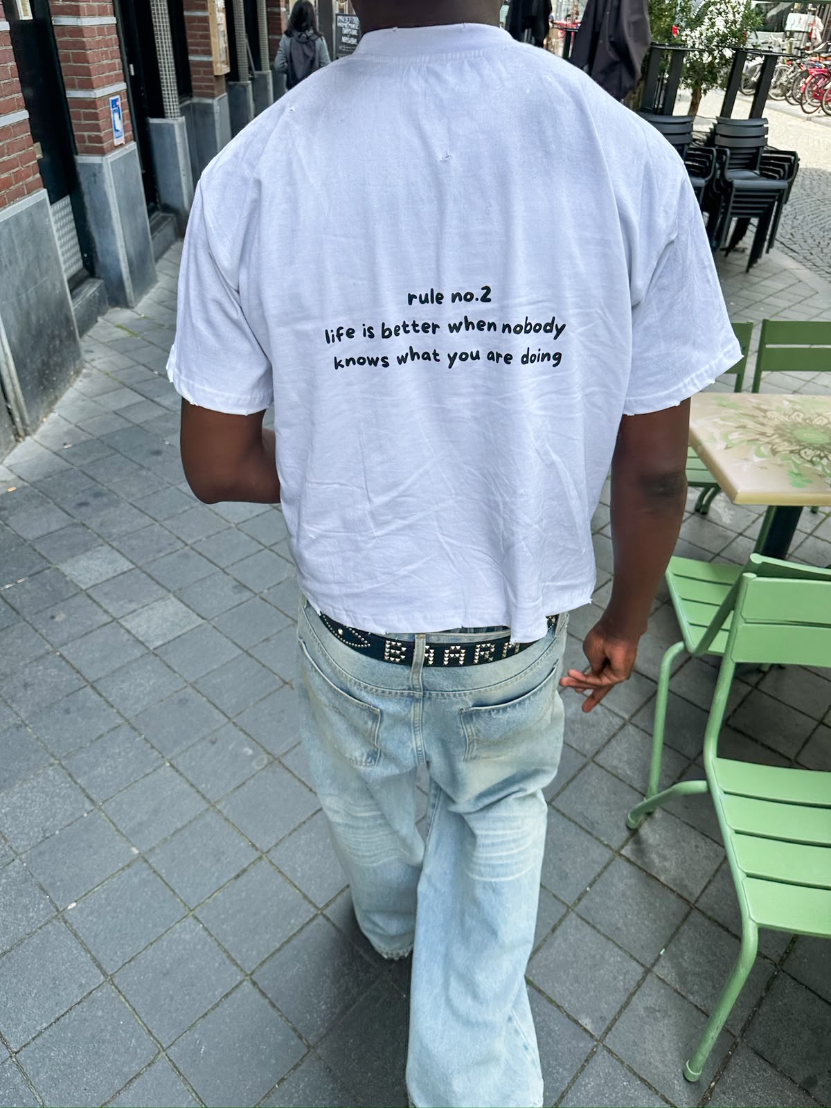 WHITE SOUL TEE